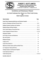 Operating and Maintenace Manual General