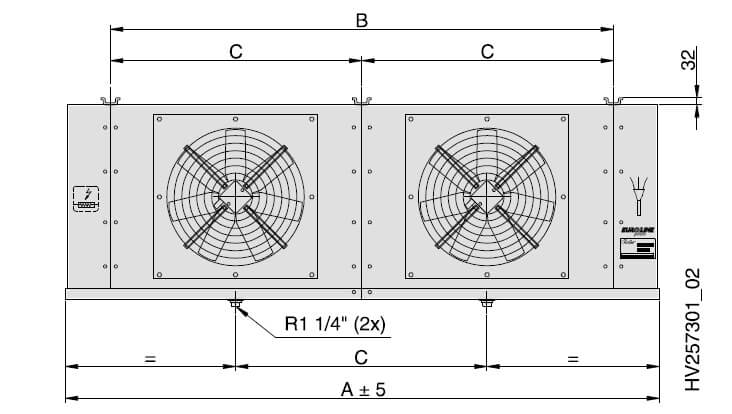 R744 (CO2) Freezer Case Study: Evaporators and Pipe work